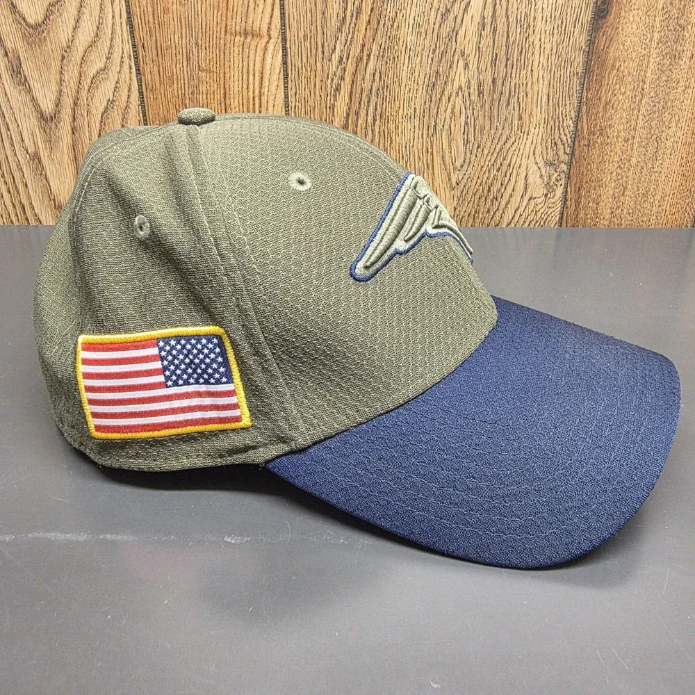 New England Patriots Salute To Service Hat Men M‎ Green NFL Football New Era